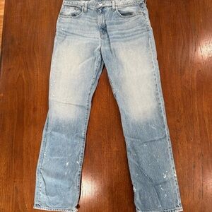 J. Crew Mid-Rise Slouchy Straight Jeans